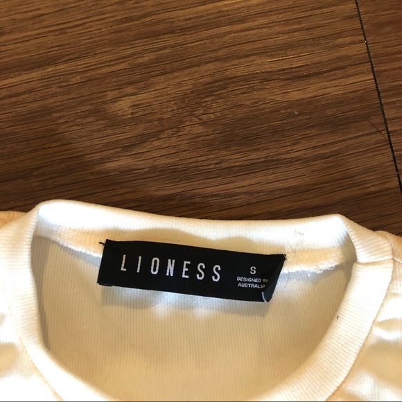 Lioness Military Minds Mini Dress Ecru Tie Dye - Picture 4 of 6